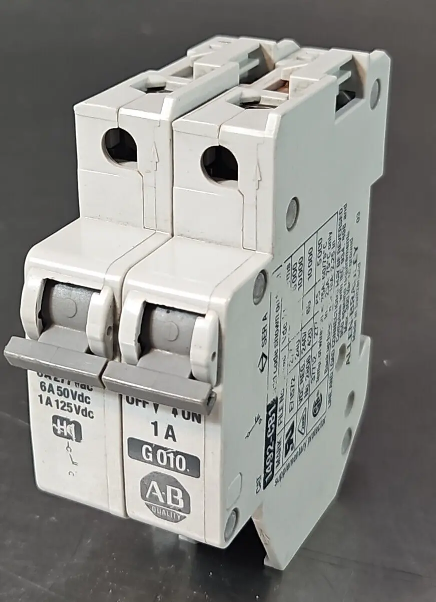 Allen-Bradley 1492-CB1 G010 Series B Circuit Breaker 1A loc4D3