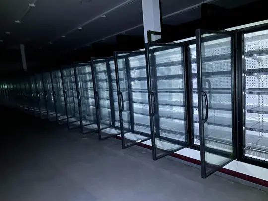 7-0031 Hussmann RL 83 Door Freezer Run