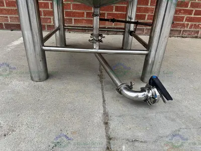 Unknown Brand 1500 Liters Stainless Steel Jacketed Holding Tank