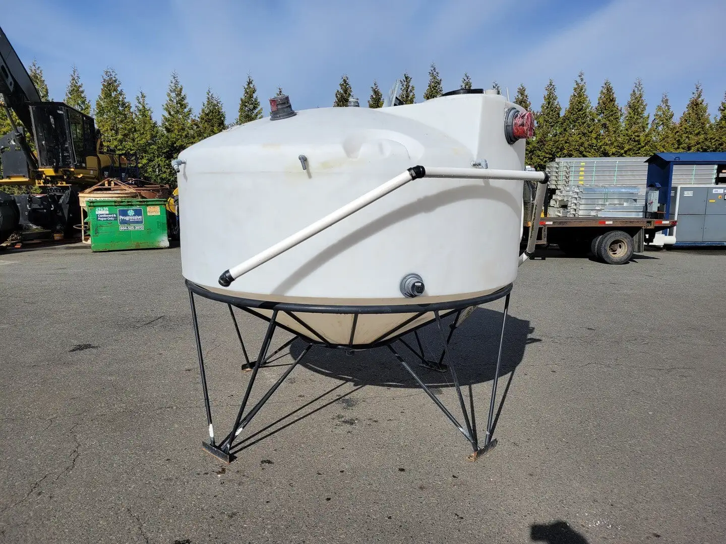 White Tank w/ Stand