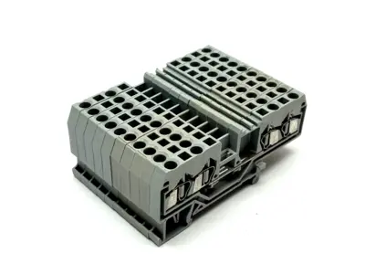 280-833 | Wago  Terminal Block 4-Conductor Through LOT OF 10 - Used