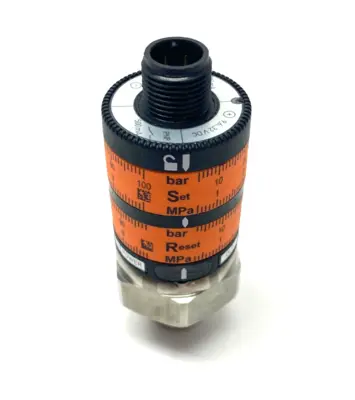 New | in-Stock IFM EFECTOR PRESSURE SWITCH W/ INTUITIVE SWITCH POINT SETTING Pressure Switches | Maverick Industrial Sales #1108131