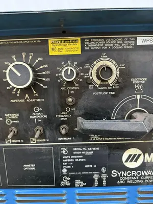 Used MILLER SYNCROWAVE 250 Tig Welders Georgia US | The Equipment Hub #1176164