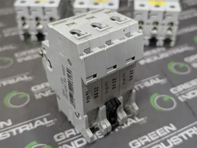 Lot of 7 ABB S203-K32 Three Pole Circuit Breakers 32A 400VAC Used