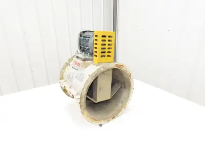 Fulta Electric DBRO3M236 Tube Axial Blower Duct Fan 12" 1000 CFM 0.5kw 220V 3PH