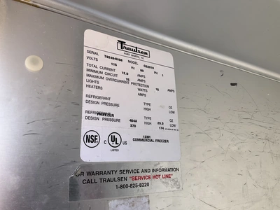 Used TRAULSEN G22010 Freezers Michigan US | Miedema Asset Management Group #1304539