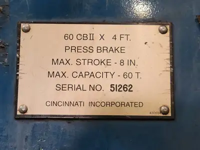 USED 1999 CINCINNATI 60CBII X 4
