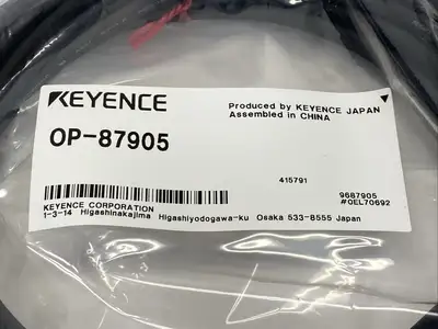 OP-87905 | Keyence  Laser Sensor Head Cable 10m - New