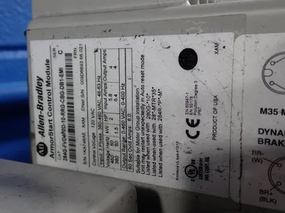 Used ALLENBRADLEY 284GFVD7P6D25RRGCBGDBIEMI AC Drive Control Module Ohio US | HGR 24 #895336