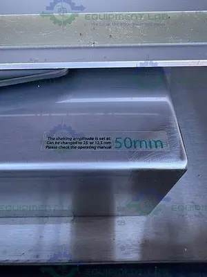 USED KUHNER ISK-1-W REFRIGERATED INCUBATOR SHAKER W/ HUMIDITY 15C BELOW AMBIENT TO 60°C