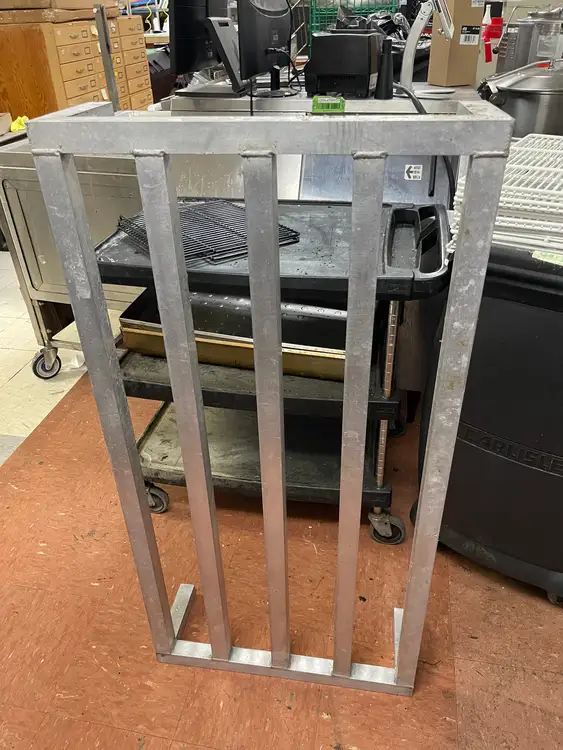 Used Falcon Restaurant Supply Used 48"x24"x8" Aluminum Dunnage Rack - SS304 Food Storage & Transportation Illinois US | Falcon Restaurant Supply #1375726