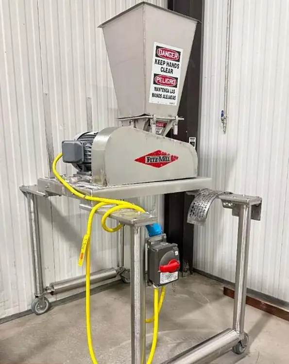 Used FITZMILL DAASO6 6" HAMMER MILL  - DAIRY APPROVED _UNKNOWN_ Mills / Grinders Illinois US | Save on Equipment #1147590