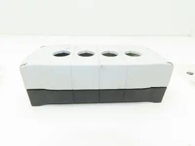 Allen Bradley 800F-4PP Pushbutton Enclosure 4-Button Kit 22mm Plastic 7.5x3x2.5"