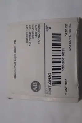 NEW 800T-QH2G Ser. V Allen-Bradley AB Green Pilot Light STOCK G598A