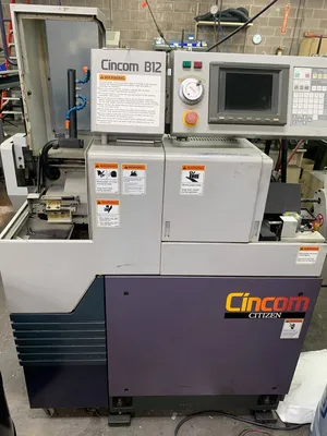 2000 CITIZEN B12 Swiss Type Automatic Screw Machines | Tight Tolerance Machinery (3)