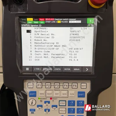 FANUC R-2000iC/210F Robot w/ R30iB Plus – NEW! NEVER PUT INTO PRODUCTION