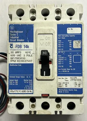USED WESTINGHOUSE FDB3030