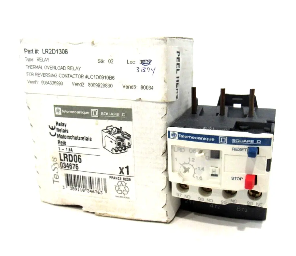 NEW TELEMECANIQUE LRD-06 RELAY LRD06