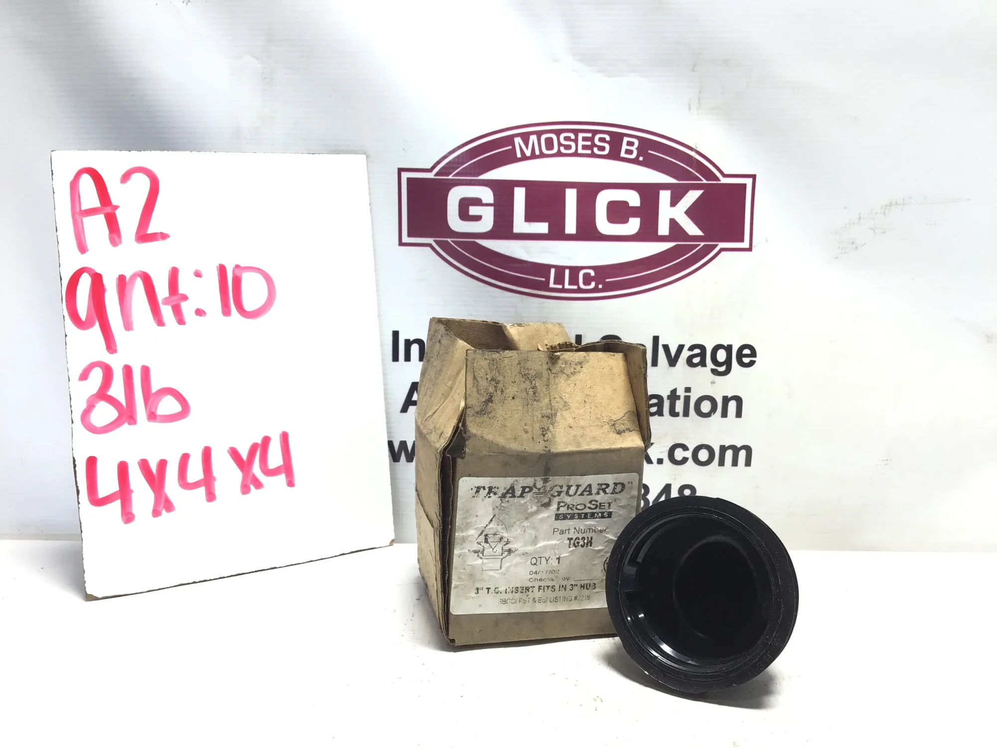 TRAP GUARD pro system TG3H FOR 3″ HUB