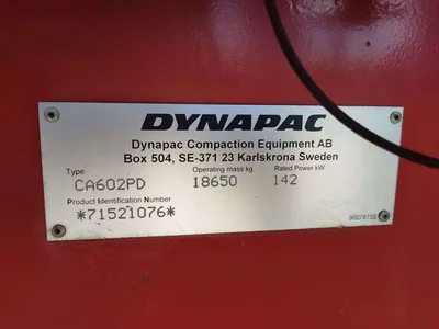 2006 Dynapac CA602PD
