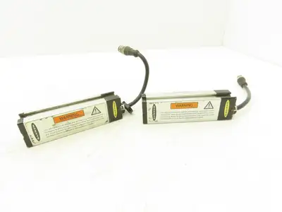 Banner Part Sensing Light Curtain Set 67mm Protected Height 300mm- 2m 10-30VDC