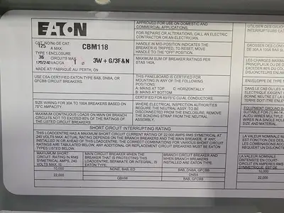 USED EATON CBM118