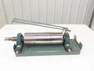 Hytrol 4"x 12" Crowned Tail Pulley for 24" Conveyor 21"BF Belt Under Roller