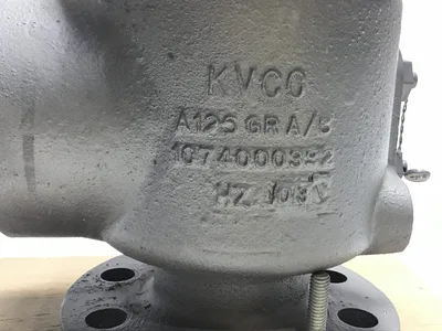 Kunkle 6252FKH Pressure Relief Valve Set 210 Capacity 21100 LB/HR 2-250 Inlet