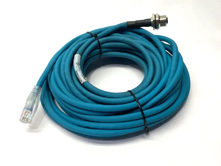Used ALPHA WIRE ETHERNET CORDSET RJ45M/M12F 10M Cable & Wire Michigan US | Maverick Industrial Sales #1091486
