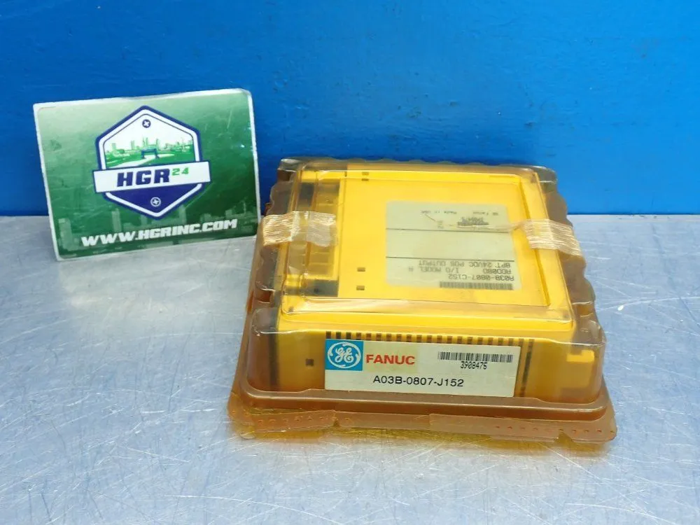 New | in-Stock FANUC A03B0807J152 Input / Output Modules | HGR 24 #733577
