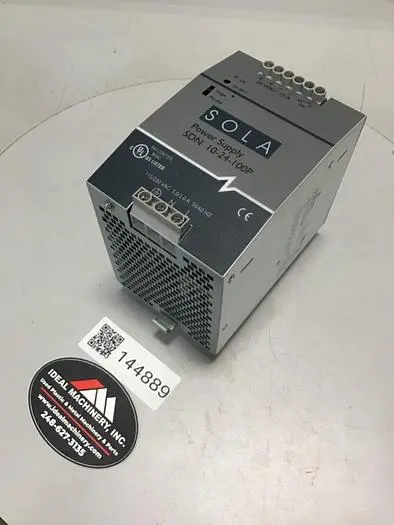 Used SOLA SDN10-24-100P Power Supplies Michigan US | Ideal Machinery #598871