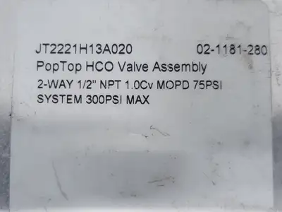 USED JOHNSON CONTROLS JT2221H13A020