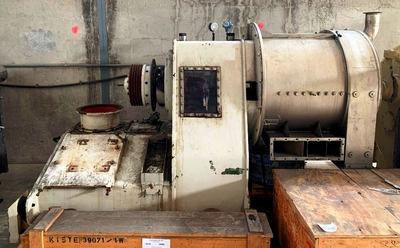 Krauss-Maffei SZ 92 2-stage pusher centrifuge, 316SS.