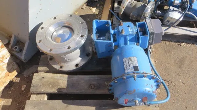 Neles Jamesbury 8"-150 V-Ball Control Valve