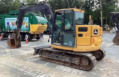 Used JOHN DEERE 85G Crawler Excavators - Mini North Carolina US | Mitsubishi HC Capital America #1362855