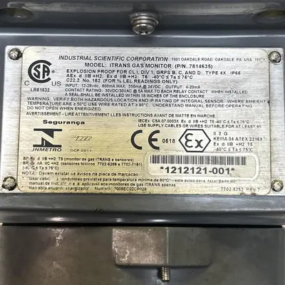 Used INDUSTRIAL SCIENTIFIC 7814635 Gas Monitors Ohio US | Surplus Asset Holdings #1246066