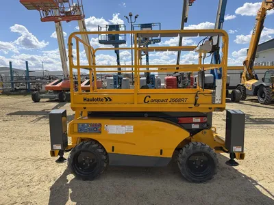 Used 2025 HAULOTTE 2668RT ROUGH TERRAIN SCISSOR LIFT Scissor Lifters Alberta CA | Adcock Equipment #1418016
