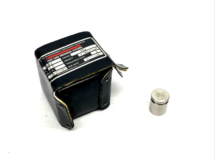 Used Rice Lake Weighing Systems 50g Calibration Equipment Michigan US | Maverick Industrial Sales #1401285