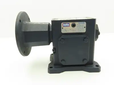 Leeson Ironman BM821-100-56-L Worm Gearbox 100:1 Reducer 0.21Hp 17.5 RPM 56C LH