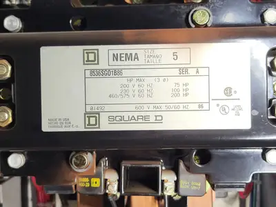USED SQUARE D MODEL 6
