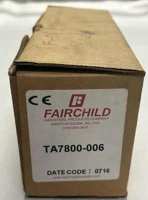 Used FAIRCHILD INDUSTRIAL TA7800-006 Transducers | Surplus Asset Holdings #1205588