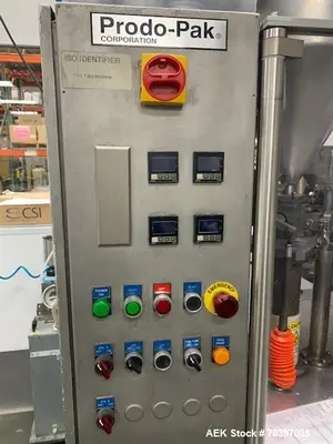Used Prodo-Pak T-60 Ultrasonic Tube Filler – 14mm to 50mm Tube Diameter – Round & Oval Tube Sealing with Elkay Chiller