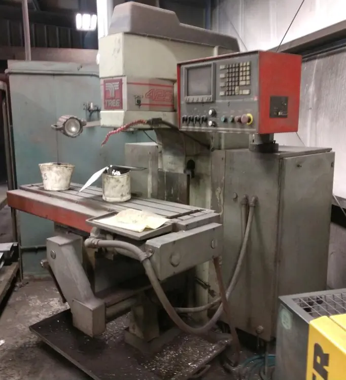 Used 1991 TREE J-425 Vertical Mills | Two Spade Machinery LLC #507949