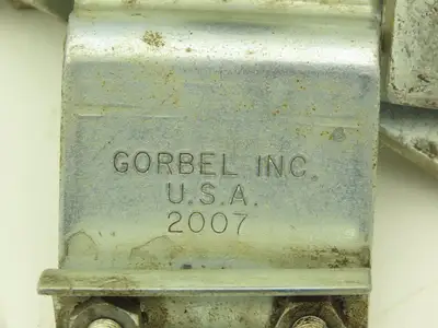 Gorbel 2007 Festoon Cable End Clamp Trolley Bridge Crane S250/500 Rail  Lot of 5