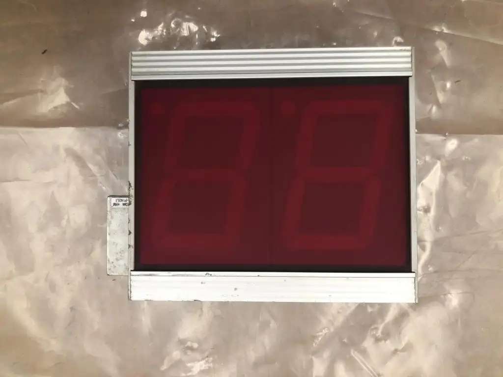 Visual Electronic LG 102 MG 9″ 2 Digit Numeric LED Display 24VDC