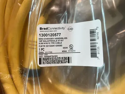 Used BRAD CONNECTIVITY _UNKNOWN_ Cable & Wire Ohio US | HGR 24 #1542131