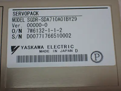NEW YASKAWA ELECTRIC SGDRSDA710A01BY29