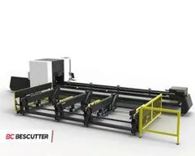 2026 BescutterTUBE MASTER 3000W - 4000W Fiber Laser Tube Cutting Machine