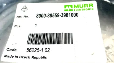 NEW MURR ELEKTRONIK 8000-88559-3981000 CABLE 8000885593981000