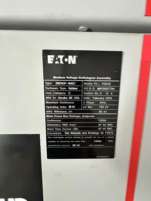 Used _UNKNOWN_ _UNKNOWN_ Switchgears New York US | Apex Auctions #1550774
